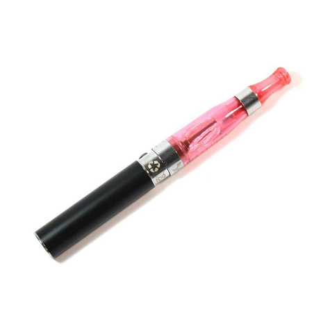 Cigarette électronique ttzig proset avec clearomizer + accessoires (rouge)