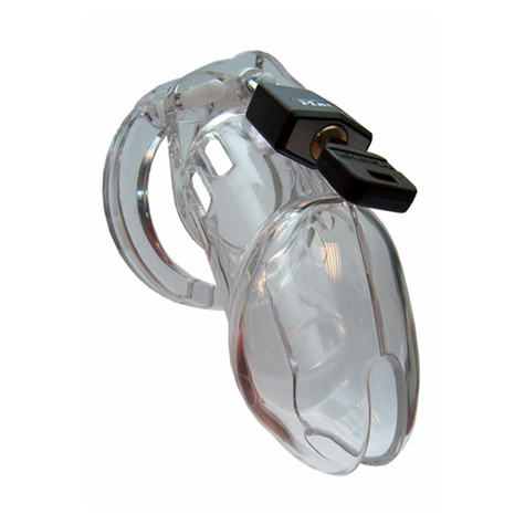 Cb-6000 Chastity Cage Transparent 37 Mm