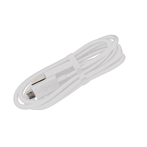 Câble de charge / câble de données micro usb d'origine motorola blanc