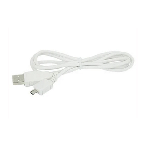 Zte original charging cable / data cable micro usb white