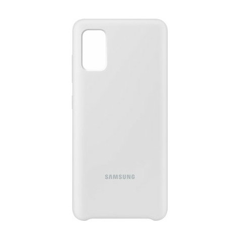 Samsung silicone cover sm-a415 galaxy a41, blanc