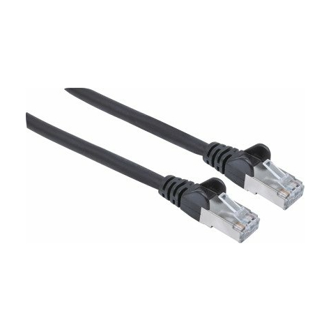Câble réseau Intellinet, Cat6a-St., Câble Cat7, CU, S / FTP, LSOH, 0,5 m, noir