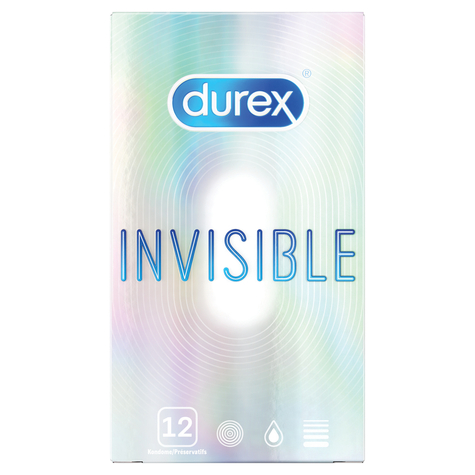 Durex Invisible 12 Pieces