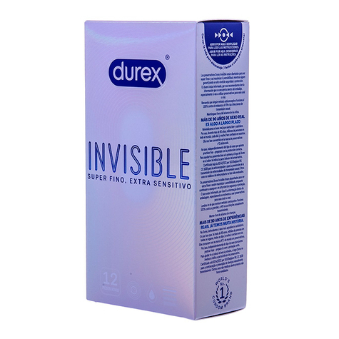 Invisible Super Fine Extra Sensitive 12 Pcs