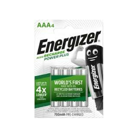 Energizer Rechargeable Aaa Hr03 Micro 700mah 4pcs E300626600
