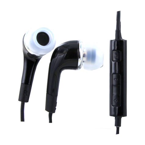 Samsung Smn770f Inear Stereo Headset 3,5mm Black Removed From Samsung Note10 Lite Devices