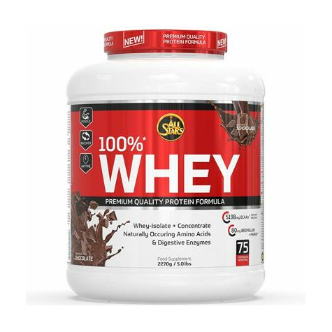 All stars 100% whey protein, 2270 g dose