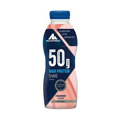 Multipower 50 g high protein shake, 12 x 500 ml flaschen