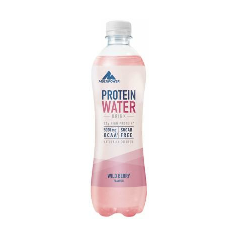 Multipower protein wasser, 12 x 500 ml flaschen (pfandartikel)