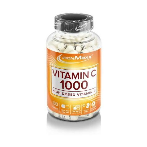 Ironmaxx vitamin c 1000, 100 tricaps dose