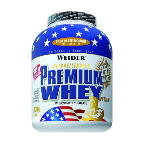 Joe Weider Premium Whey Protein, 2300 G Can