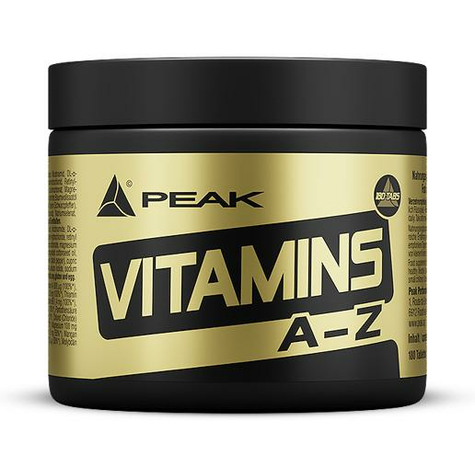 Peak performance vitamins a-z, 180 tabletten (13010020)