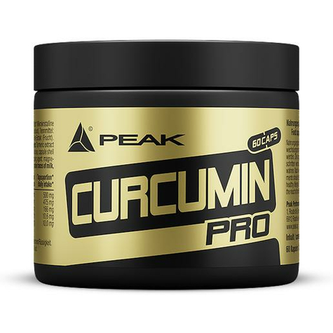 Peak performance curcumin pro, 60 kapseln dose
