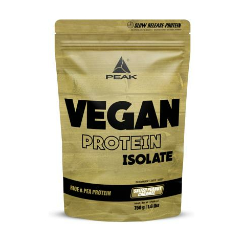 Peak performance vegan protein isolate, 750 g beutel