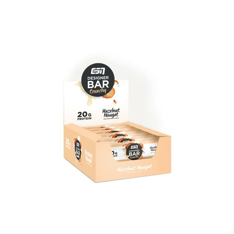 Esn Designer Bar Crunchy Box, 12 X 60 G Bars