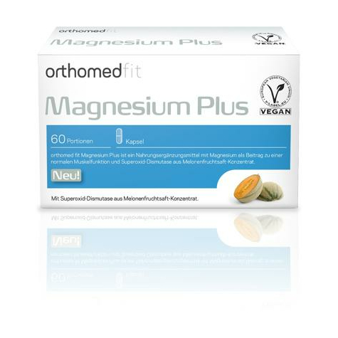 Orthomed fit magnesium plus, kapsel, 30-60 tagesportionen