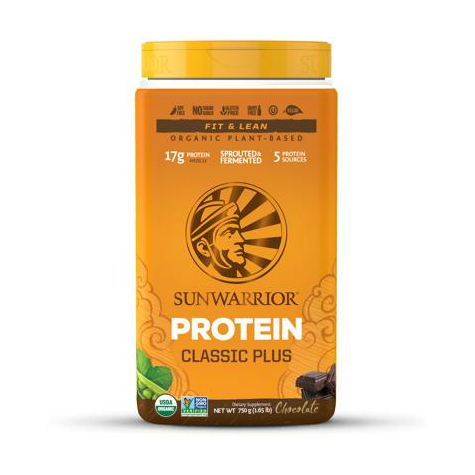 Sunwarrior Classic Plus Protein, 750g Can -Bio-