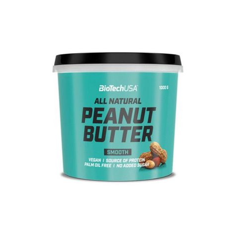 Biotech Usa Peanut Butter, 1000 G Bucket