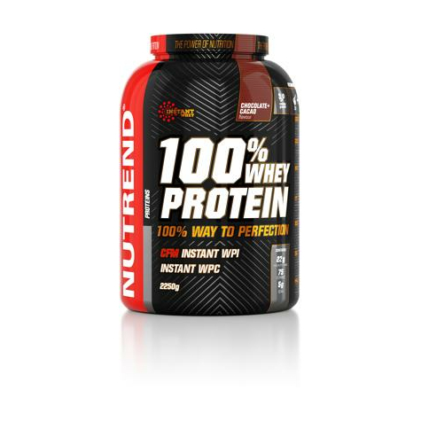 Nutrend 100% whey protein, 2250 g dose