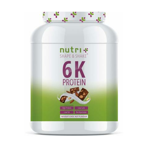 Nutri+ veganes 6k proteinpulver, 1000 g dose