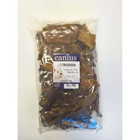 Canius snacks, canius bigpack viande séchée 1kg