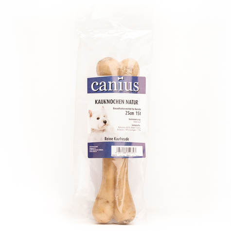 Snacks canius, os à mâcher canius naturel 25cm 1er