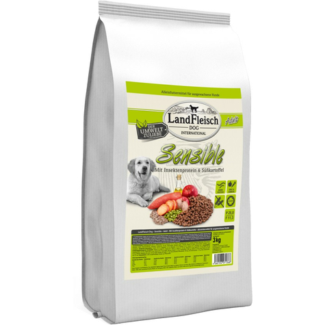 nourriture sèche landfleisch, landfleisch sensi insectes 3kg