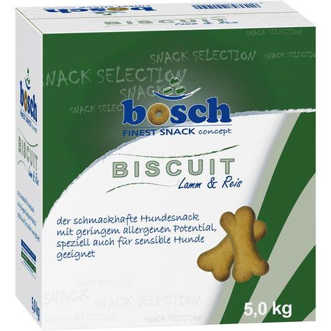 Bosch, riz à l'agneau biscuit bosch 5 kg