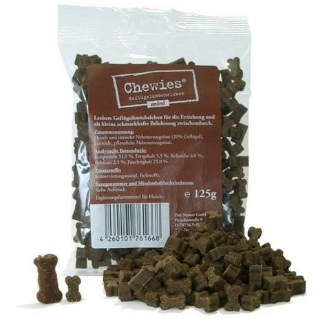 Pets nature, pn chewies mini volaille 125g