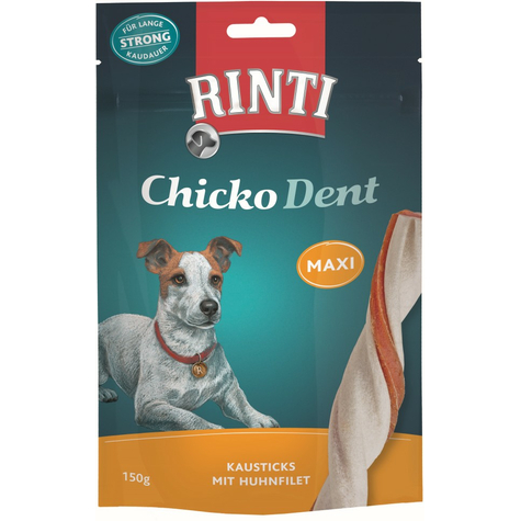 Snacks finlandais rinti, ri.Chicko Dent poulet maxi 150g