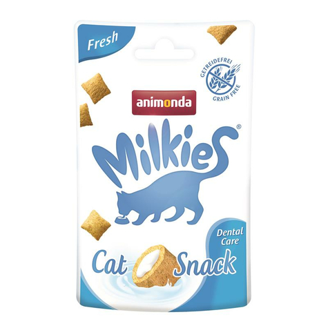 Collations animonda pour chat, ani cat milkie frais denta.30g