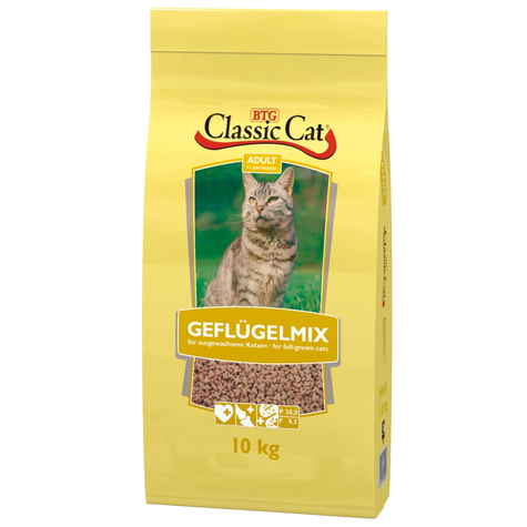 Classic Cat,Classic Cat Poultry Mix 10 Kg