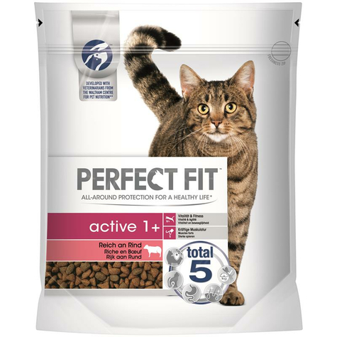 Perfect Fit,Per. Fit Active 1+ Beef 750g