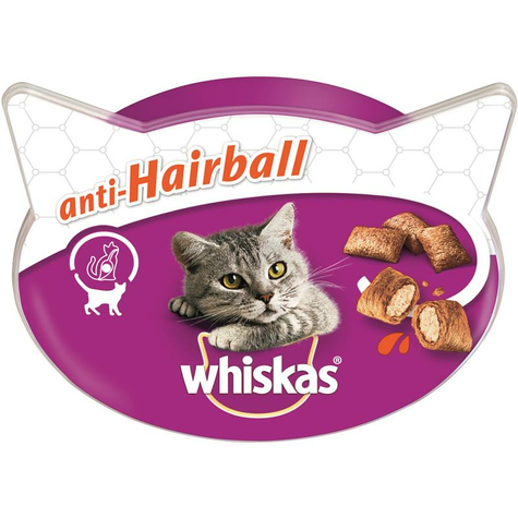 Whiskas, whiskas anti-boules de poils 60g