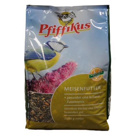 Pfiffikus nourriture pour oiseaux sauvages, pfiffikus mésange nourriture 2,5 kg