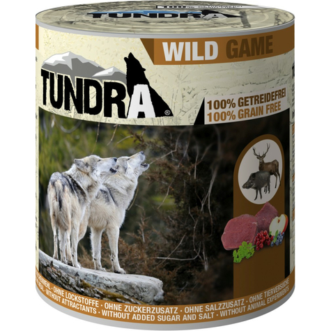Toundra, toundra chien sauvage 800gd