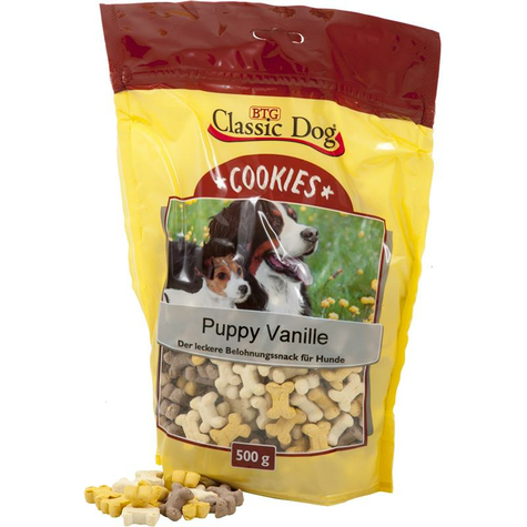 Snacks classiques, cla.Cookies Chiot vanille 500g