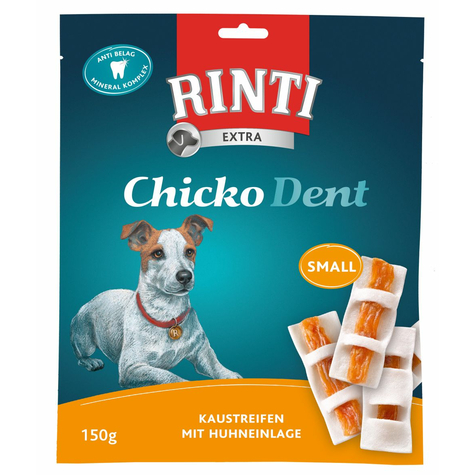 Snacks finlandais rinti, poulet ri.Chicko Dent petit 150g