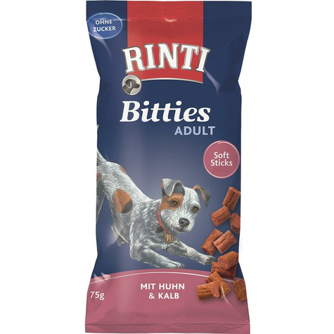 Finn Rinti Snacks,Rinti Bitties Chicken+Calf 75g