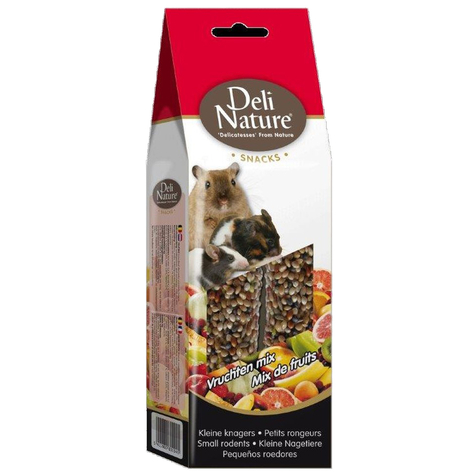 Deli Nature Rodent,Dn.Snack Small.Rodent.Fruits 80g