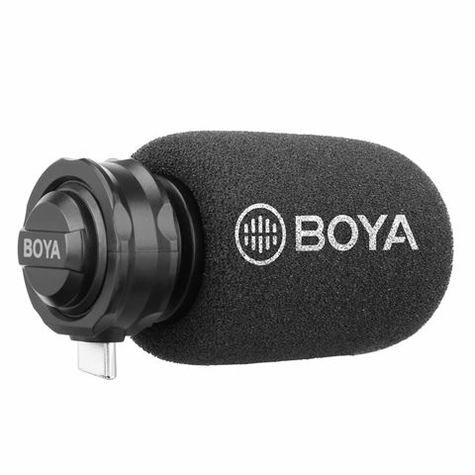 Boya digital shotgun microphone by-dm100 pour android usb-c
