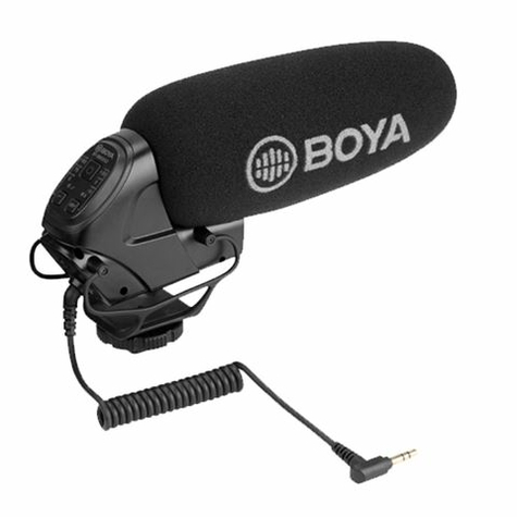 Micro de fusil de chasse de caméra vidéo boya by-bm3032