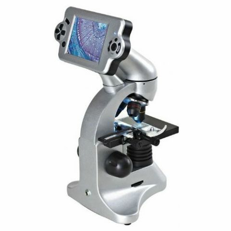 microscope byomic 3,5 pouces lcd deluxe 40x 1600x dans valise