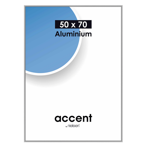 Nielsen Photo Frame 52724 Accent Frosted Silver 50x70 Cm