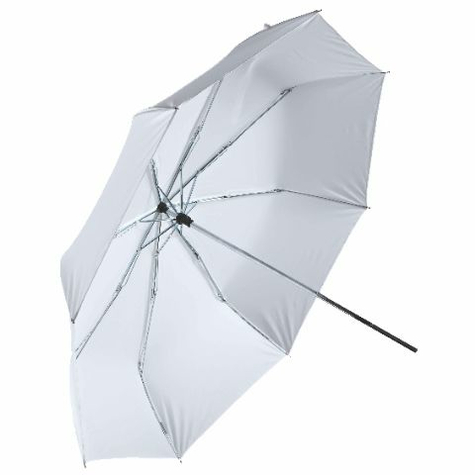 Parapluie yeux de faucon pliable r-210t transparent blanc 110 cm