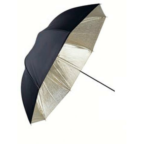 Parapluie linkstar puk-84gb or / noir 100 cm (réversible)