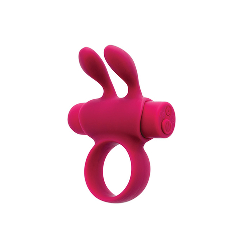 Rabbit ring silicone rechargeable pink