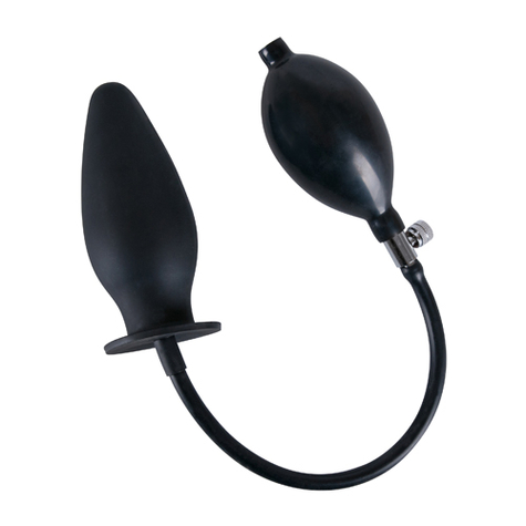 Plug anal : inflatable dildo butt plug