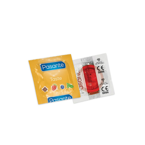 Condoms : Pasante Strawberry Flavor Condoms 144pcs