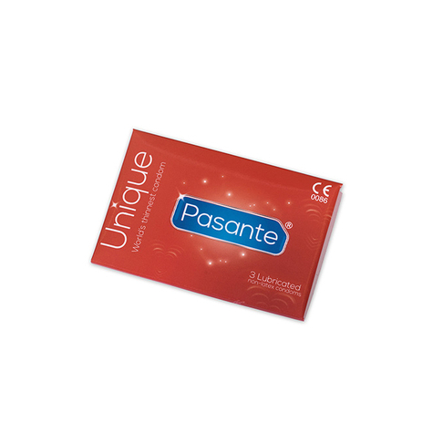 Preservatifs : pasante unique latexfree condoms 3pcs